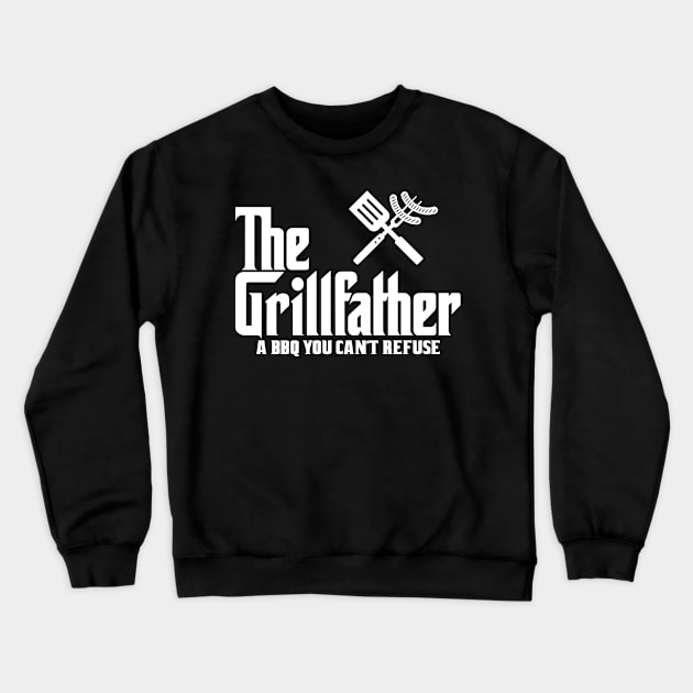 the grillfather Crewneck Sweatshirt by yukiotanaka